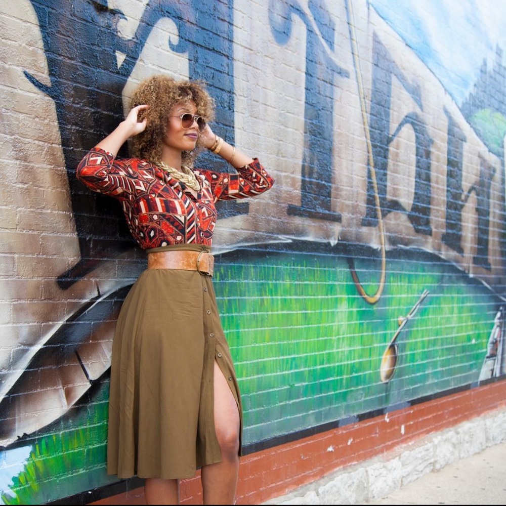 Midi skirt